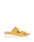 Lucky Brand Lucky Brand Fenyia Platform Sandals Saffron Size 5 Leather From Sole Society