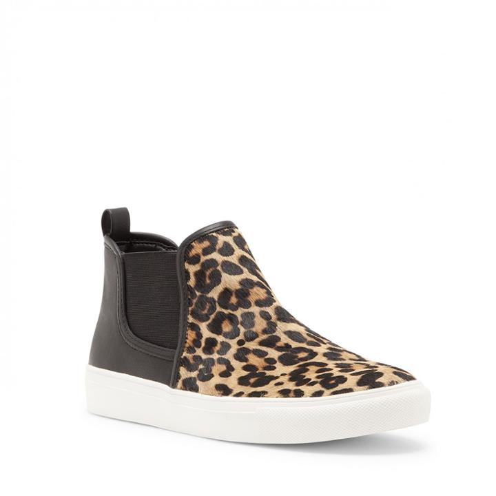 Sole Society Sole Society Ziggy High Top Sneaker - Leopard-5.5