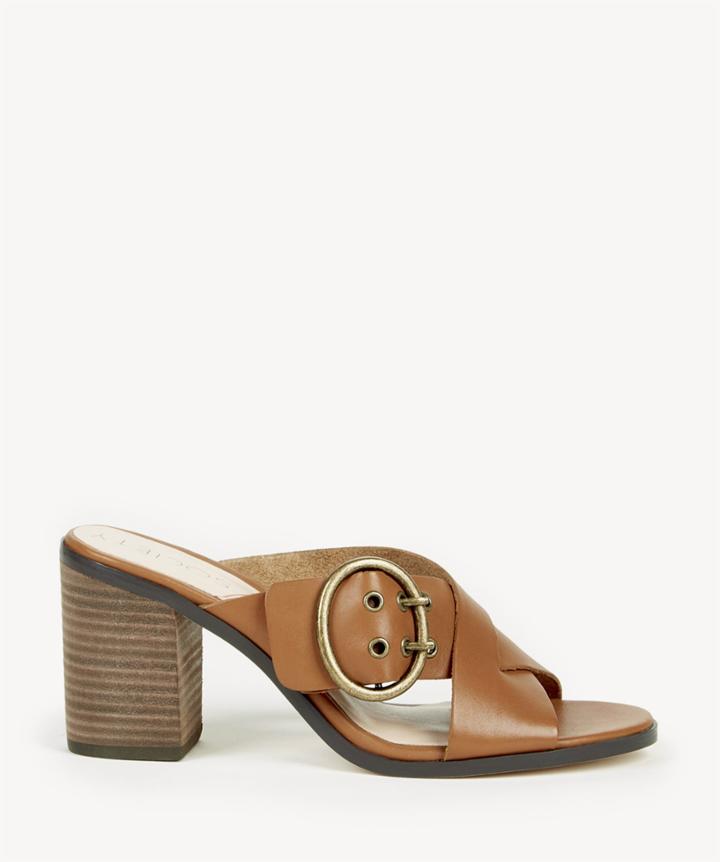 Sole Society Sole Society Corrine Oversize Buckle Mule