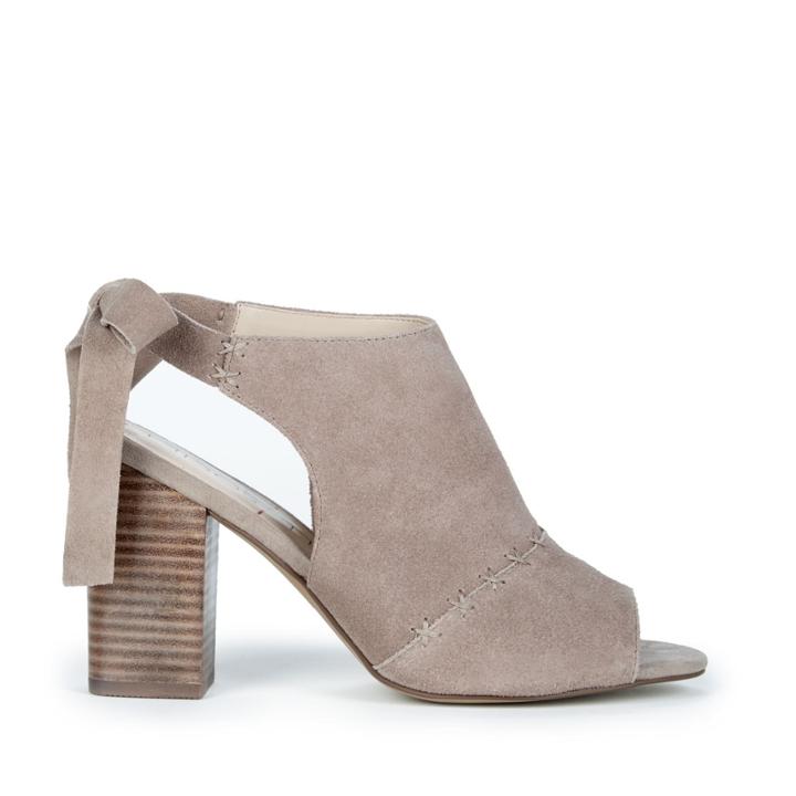 Sole Society Sole Society Albany Block Heel Shoetie - Night Taupe-5