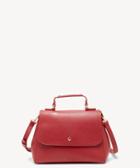 Sole Society Women's Hingi Satchel Vegan In Color: Red Bag From Sole Society