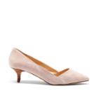 Sole Society Sole Society Desi Kitten Heel Pump - Rose
