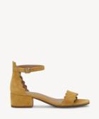 Lucky Brand Lucky Brand Norreys Block Heels Sandals Saffron Size 5.5 Leather From Sole Society