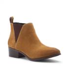 Sole Society Sole Society Mars Elastic Gore Bootie - Wheat Dark Brown-7