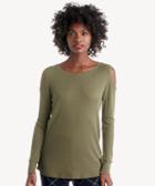 Sanctuary Sanctuary Bowery Thermal Bare Tee Fatigue Size Extra Small From Sole Society
