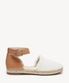 Sole Society Sole Society Stacie Two Piece Frayed Espadrille Natural Size 10 Haircalf