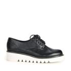 Sole Society Sole Society Kennedy Lace-up Flatform - Black