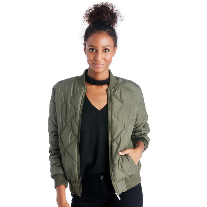 Sanctuary Sanctuary Never Look Back Bomber - Fatigue-xs