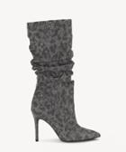 Jessica Simpson Jessica Simpson Women's Laraine Sparkle Boots Pewter Multi Size 10 Glitter Leopard From Sole Society