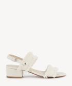 Urge Urge Katie Denim Sandals White Size 6 From Sole Society