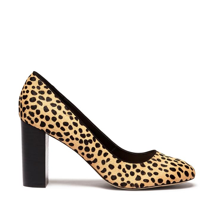 Sole Society Sole Society Giselle Block Heel Pump - Leopard