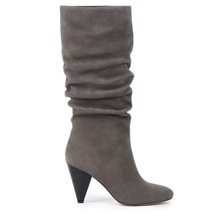 Sole Society Sole Society Gerii Slouchy Boot - Graystone-5
