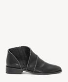 Lucky Brand Lucky Brand Women's Prucella Asymmetrical Cut Bootie Black Size 5 Leather From Sole Society