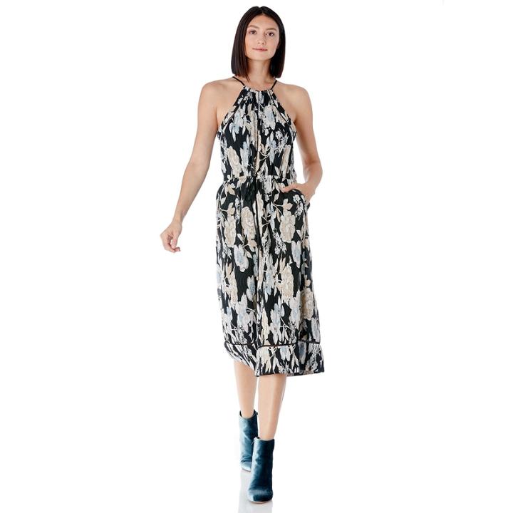 Elliatt Elliatt Impressionist Jumpsuit - Floral Print