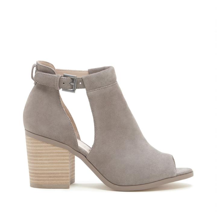 Sole Society Sole Society Ferris Block Heel Sandal - Mushroom