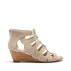 Sole Society Sole Society Freyaa Lace-up Wedge Sandal - Nomad