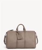 Sole Society Sole Society Cassidy Vegan Weekender Bag Taupe Leather