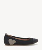 Ed Ellen Degeneres Ed Ellen Degeneres Women's Lilliknit Ballet Flats Black/shadow Size 5 From Sole Society