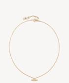 Sole Society Sole Society Cz Pendant Choker Gold One Size Os