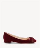 Vince Camuto Vince Camuto Women's Annaley Block Heels Flats Wine Size 5 Leather From Sole Society
