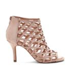 Sole Society Sole Society Portia Caged Mid Heel - Adobe-5.5