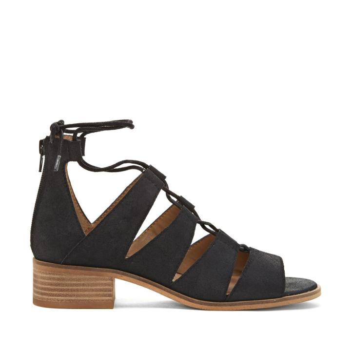 Lucky Brand Lucky Brand Tazu Lace-up Sandal - Black