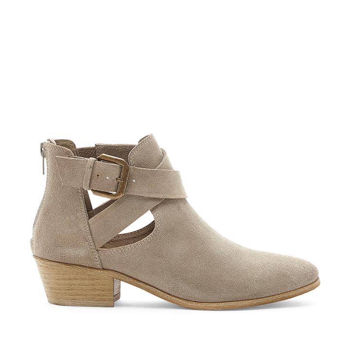 Sole Society Sole Society Evie Cutout Suede Bootie