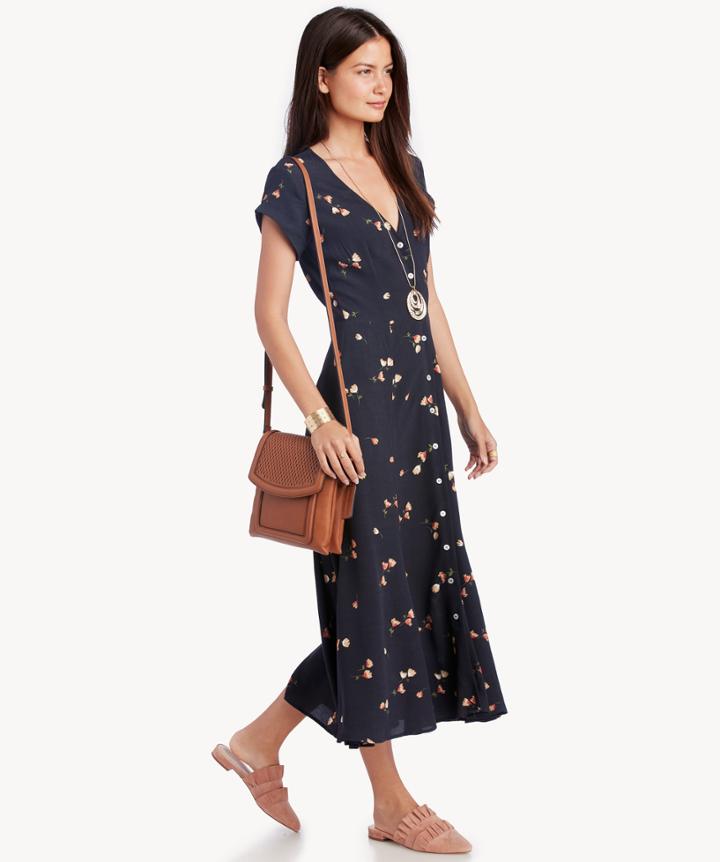 Vince Camuto Vince Camuto Women's Elie Dress In Color: Tulip Print Size Xs From Sole Society