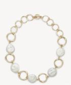 Sole Society Sole Society Seashore Statement Necklace Gold One Size Os
