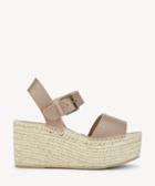 Soludos Soludos Minorca High Platform Wedges Dove Grey Size 10 Leather From Sole Society