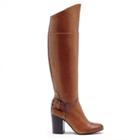 Vince Camuto Vince Camuto Sidney Block Heel Tall Boot - Warm Brown-10