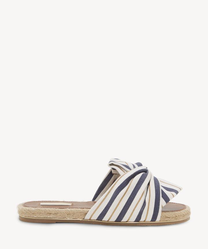 Louise Et Cie Louise Et Cie Camille Knotted Open Toe Flat