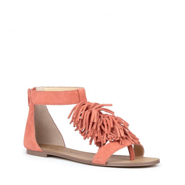Sole Society Sole Society Koa Fringe Flat Sandal - Exuma-7
