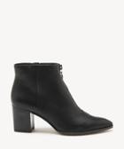 Sole Society Women's Desiray Zipper Bootie Black Size 10 Leather From Sole Society