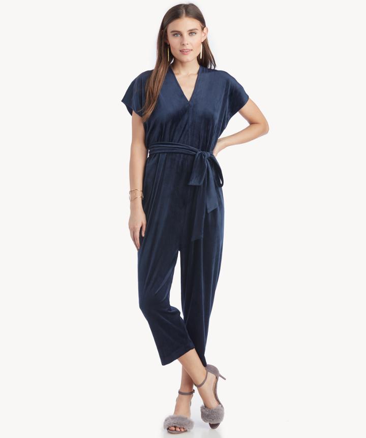 Dra Dra Women's Ciara Jumpsuit In Color: Navy Size Xs From Sole Society
