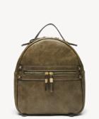 Sole Society Women's Zypa Backpack Vegan Olive One Size Vegan Leather From Sole Society