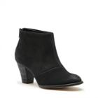Sole Society Sole Society Devyn Mid Heel Ankle Bootie - Black-7.5