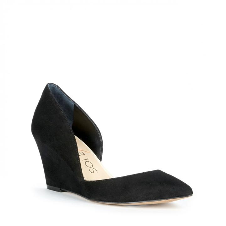 Sole Society Sole Society Jillian Dorsay Wedge - Black