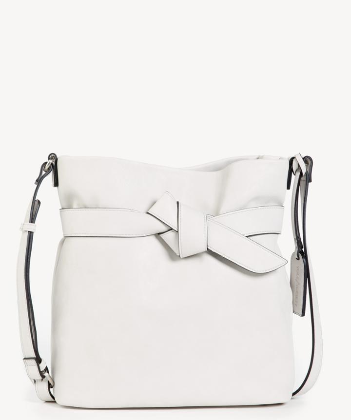 Sole Society Sole Society Karon Shoulder Vegan Bucket Linen Leather Size Os