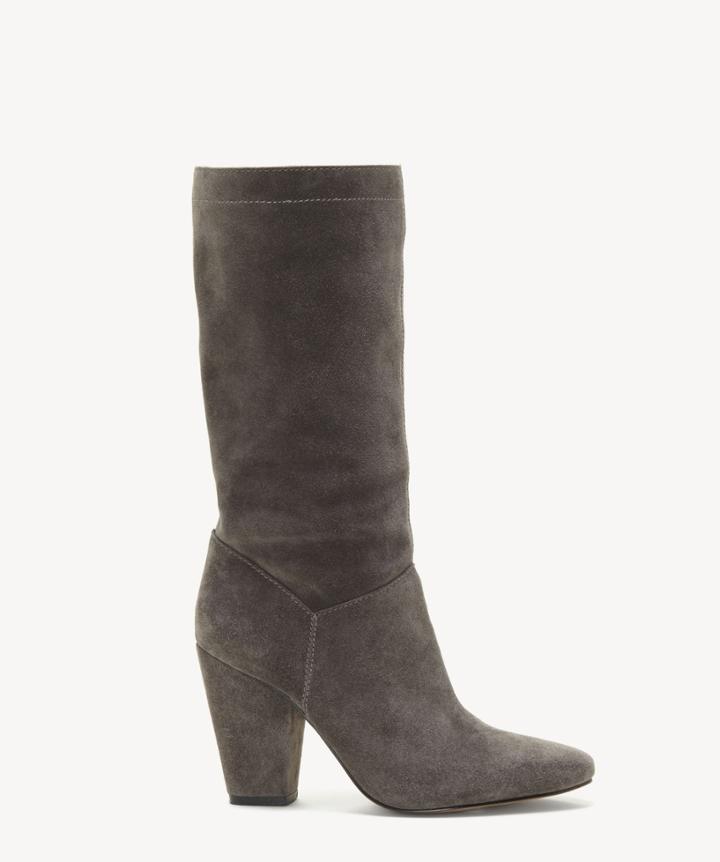 1. State 1. State Women's Maribell Tall Heeled Boots Charcoal Size 5 Leather From Sole Society