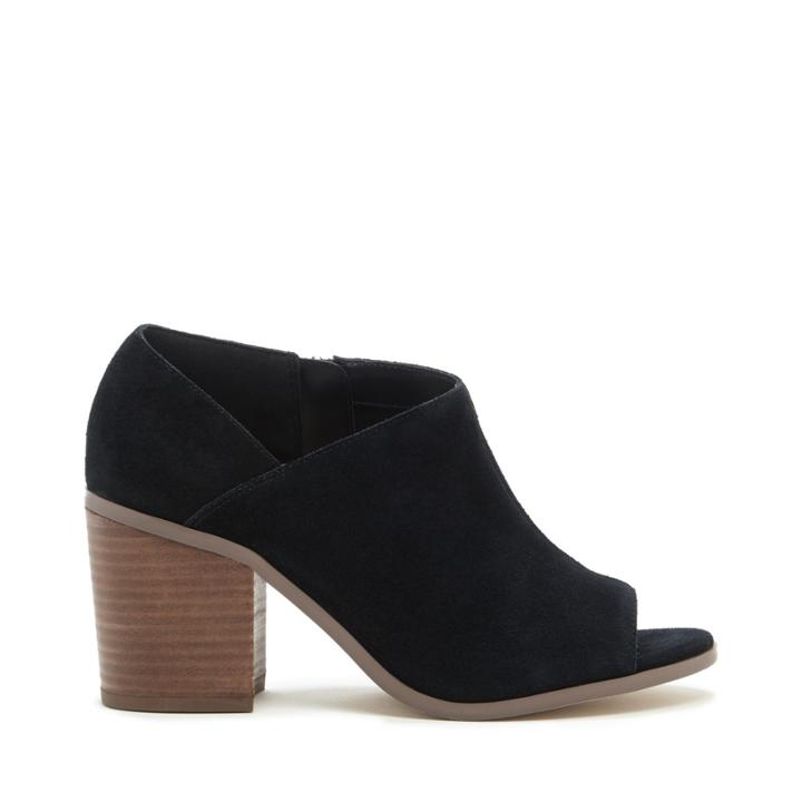 Sole Society Sole Society Arroyo Peep Toe Shoetie - Black-5