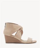 Lucky Brand Lucky Brand Tammanee Knotted Wedges Laguna Size 5.5 Suede From Sole Society