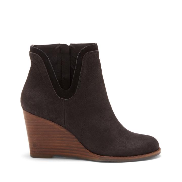 Lucky Brand Lucky Brand Yenata Wedge Bootie - Black-6