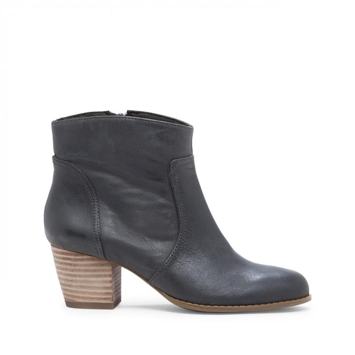Sole Society Sole Society Romy Western Bootie - Grey-7