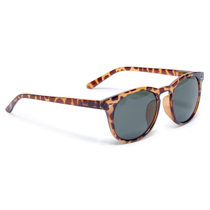 Sole Society Sole Society Fargo Mid Size Exotic Print Sunglasses - Light Tortoise-one Size