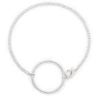 Sole Society Sole Society Plated Harness Choker Necklace - Silver-one Size