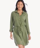 Sanctuary Sanctuary Forget Me Knot Shirt Dress Cadet Size Extra Small From Sole Society