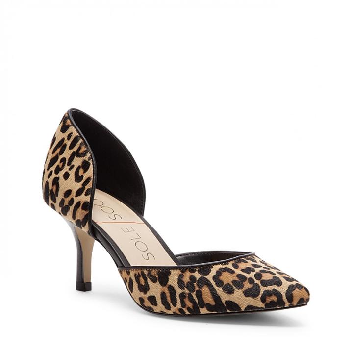 Sole Society Sole Society Reymina Dorsay Pump - Leopard-5