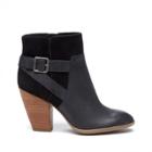 Sole Society Sole Society Hollie Heeled Bootie - Black