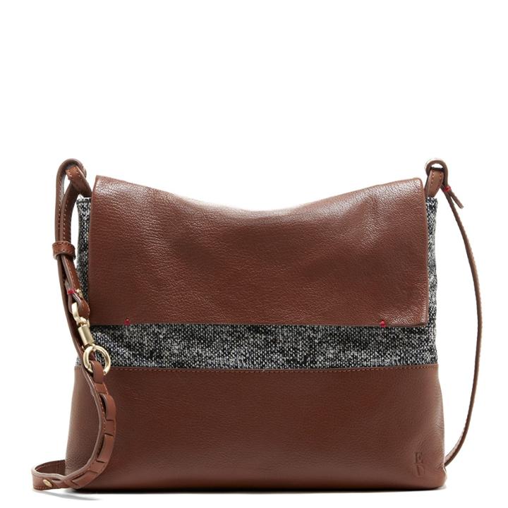 Ed Handbags Ed Handbags Brea Messenger Medium Crossbody Messenger - Whiskey-one Size
